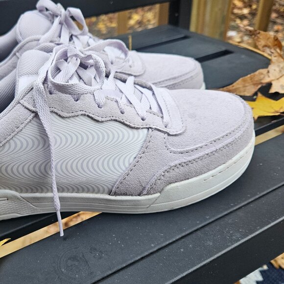 Volcom Hybrid EH Womens Size 8.5W Composite Toe Work Shoes Sneakers Purple White - Picture 1 of 7